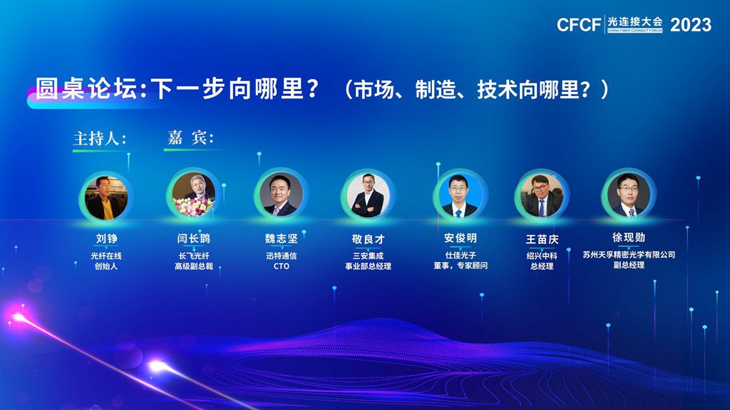 CFCF2023光連接大會圓桌討論《下一步向哪里？》